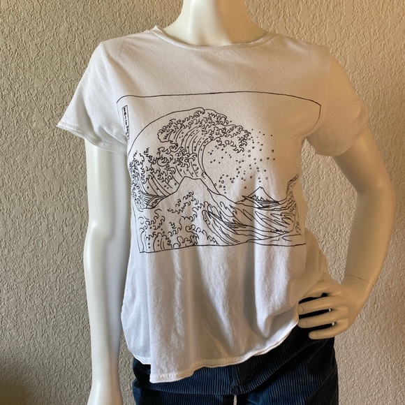 Tops - GREAT WAVE tee